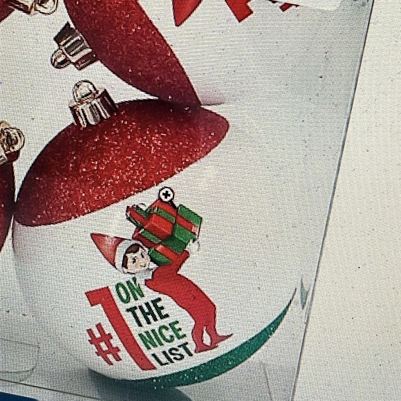 Elf On The Shelf Nice List Shatterproof Ornaments 4 Count NWT - Picture 3 of 10